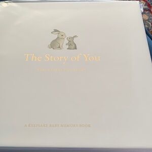 NWT Ziri and Zane Keepsake “The Story of You” baby book